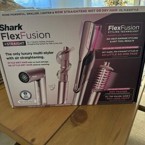 Shark FlexFusion Hair Styler - Pink